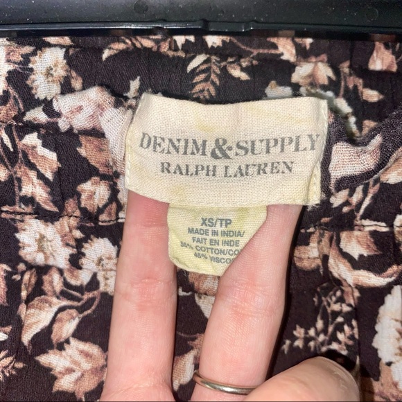Ralph Lauren Denim & Supply Tiered Floral Maxi Skirt -NWT - Picture 7 of 7